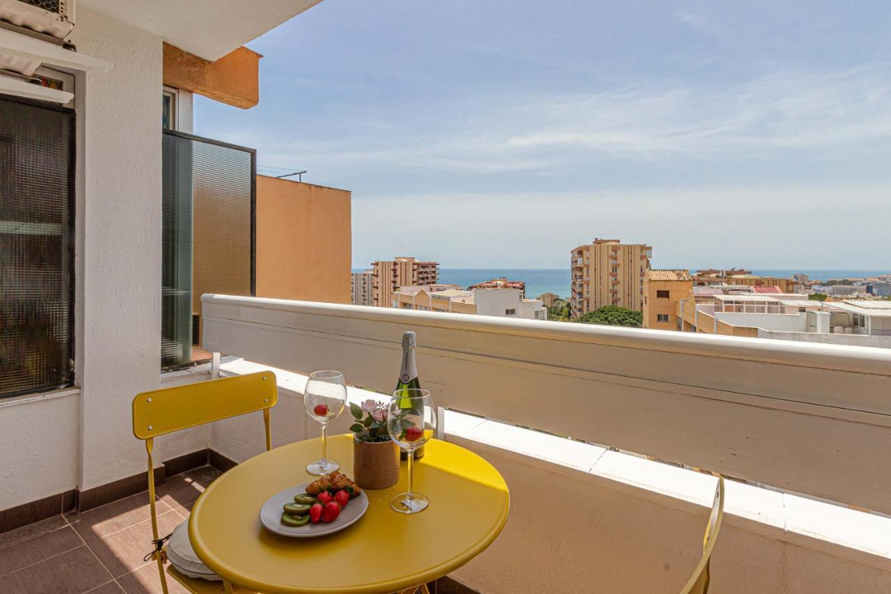 797 Holiday Rentals- Atico En Arroyo De La Miel Con Hermosas Vistas 贝纳尔马德纳 外观 照片